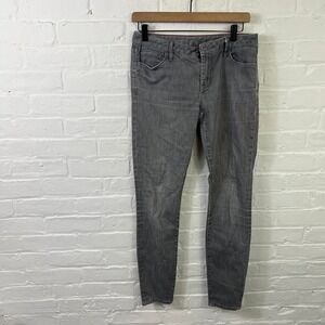 Banana Republic Women's Skinny Leg Denim Jeans High Rise Gray Size 26